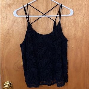Black Laced Tank